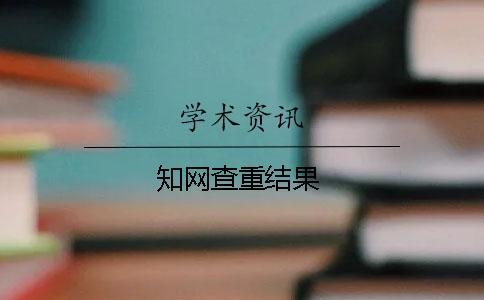 學術查重結果